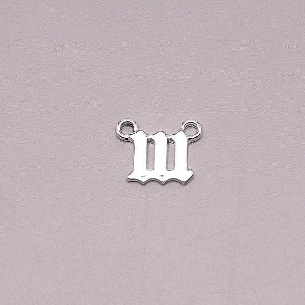 

PandaHall Alloy Pendants, Number, Num.1, 12x15.5x1.5mm, Hole: 2mm Alloy Number