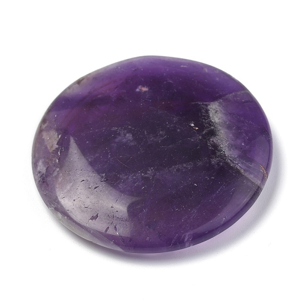 Chakras Themed Natural Amethyst Cabochons