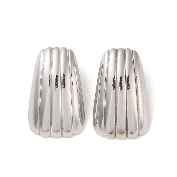 

PandaHall 304 Stainless Steel Stud Earrings for Women, 32x20mm 304 Stainless Steel Others