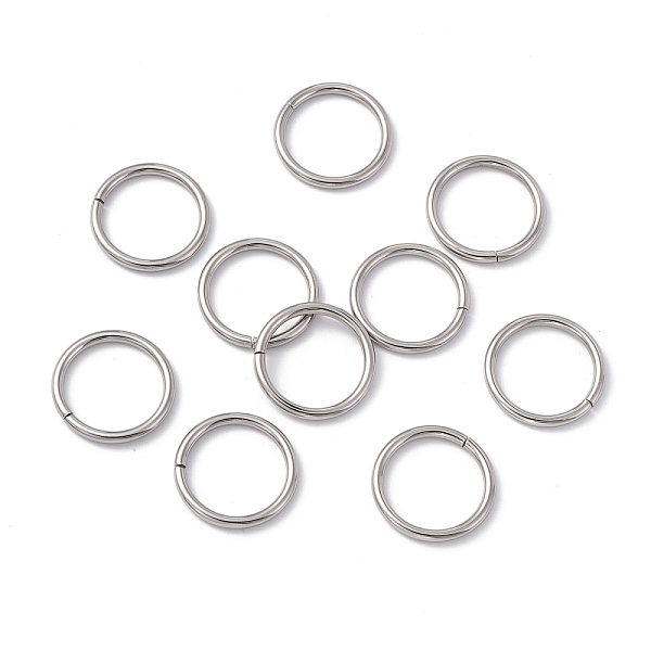 

PandaHall 304 Stainless Steel Jump Rings, Open Jump Rings, Round, Stainless Steel Color, 20x2mm, Inner Diameter: 16.2mm 304 Stainless Steel...