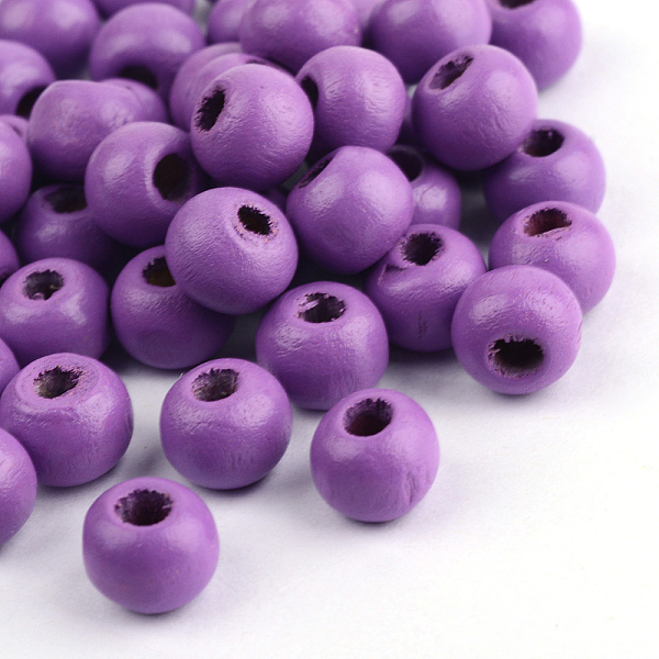 Natural Wood Beads - image