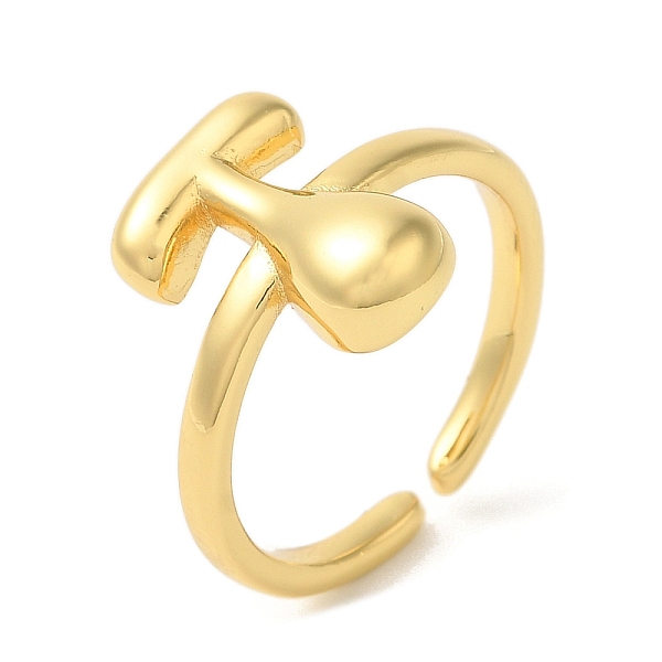 Brass Open Cuff Rin… - image