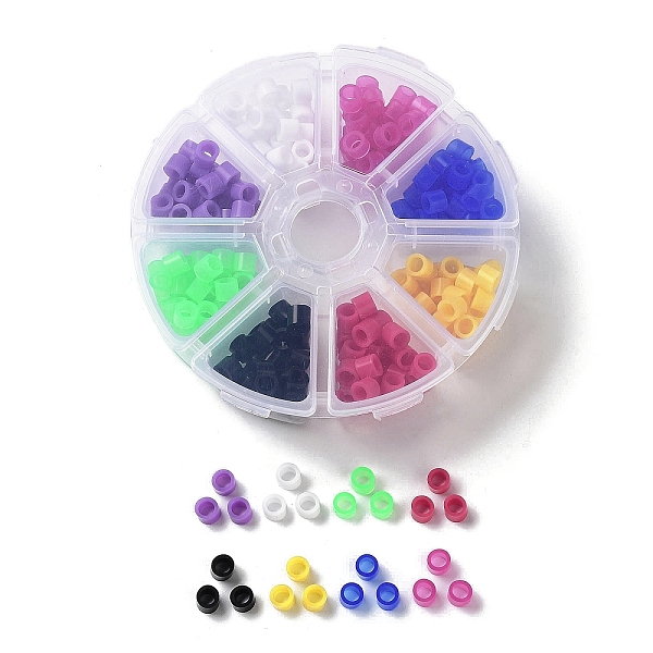 

PandaHall Rubber Code Rings, Instrument Disinfection Identification Marker Ring, for Hospital Dental Clinic, Column, Mixed Color, 6x4.5mm..., Multicolor