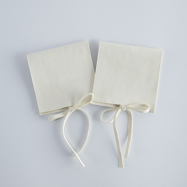 

PandaHall Microfiber Jewelry Storage Gift Pouches, Envelope Bags with Flap Cover, for Jewelry, Watch Packaging, Square, Floral White, 8x8cm...