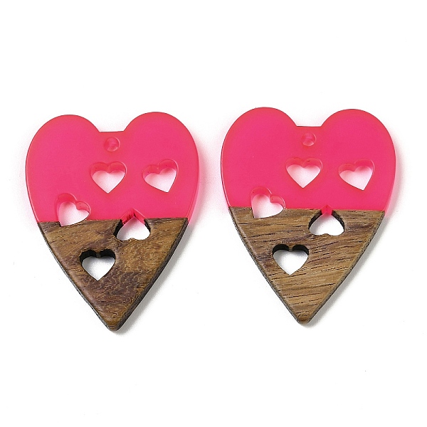 Resin And Walnut Pe… - image