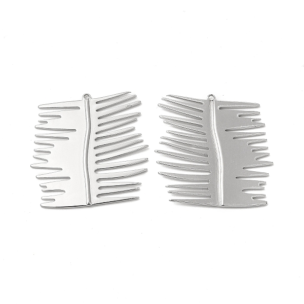 

PandaHall 304 Stainless Steel Pendants, Rectangle Charm, Stainless Steel Color, 32x32x1.5mm, Hole: 1.2mm 304 Stainless Steel Rectangle