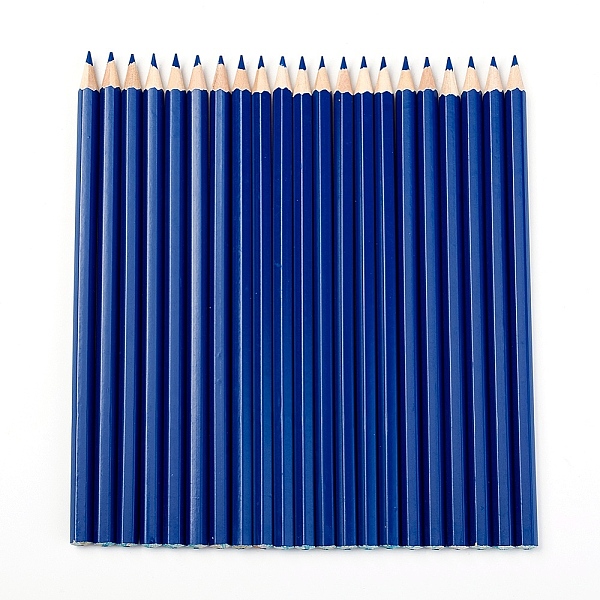 PandaHall (Clearance Sale)Colored Pencils for Adults and Kids, Drawing Pencils, for Sketch, Arts, Coloring Books, Blue, 177x7mm Wood Column...