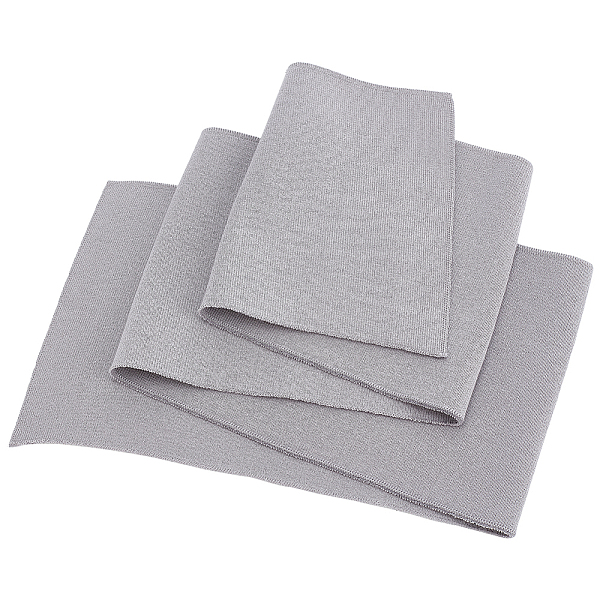 

PandaHall Cotton Strechy Kintted Rib Fabric, for Clothing Accessories, Gray, 99x14.7x0.12cm Cotton Gray