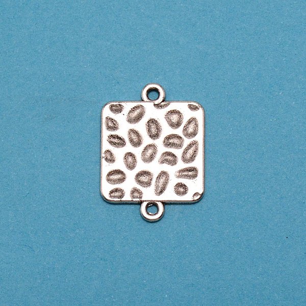 

PandaHall Tibetan Style Zinc Alloy Links Connectors, Cadmium Free & Lead Free, Square, Antique Silver, 26x19x1.5mm, Hole: 1.8mm Alloy Square