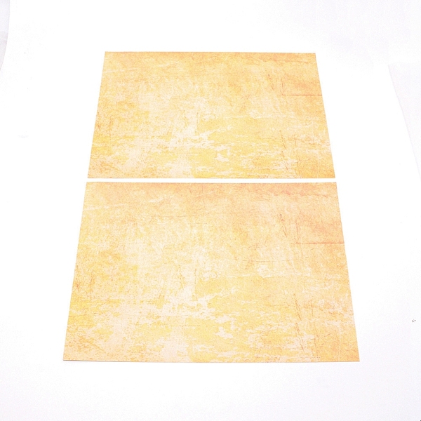 

PandaHall Paper Letter Stationery, Rectangle, Wheat, 28.6x21x0.01cm Paper Rectangle Orange