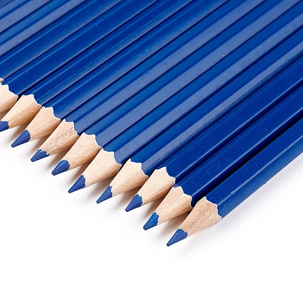 

PandaHall (Clearance Sale)Colored Pencils for Adults and Kids, Drawing Pencils, for Sketch, Arts, Coloring Books, Blue, 177x7mm Wood Column...