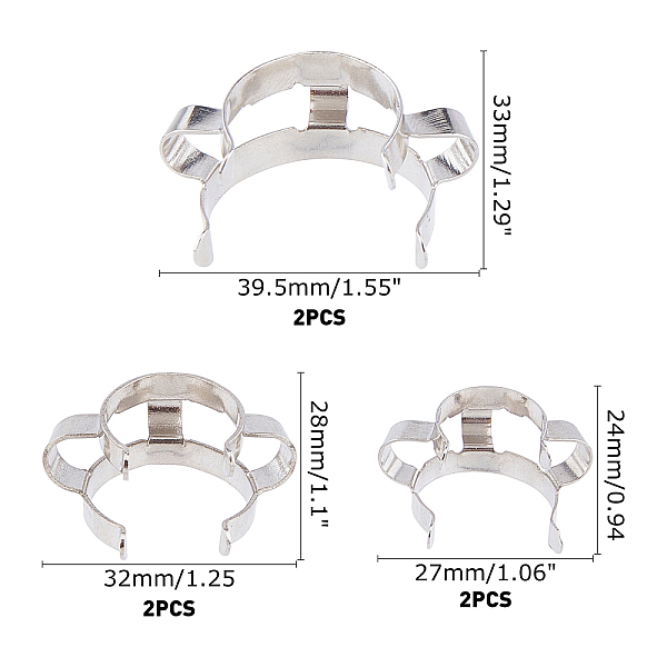 Olycraft Kohlenstoffstahlclips