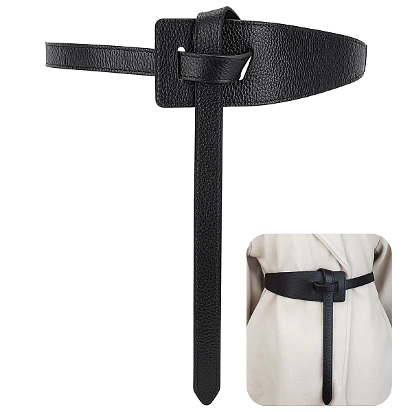 Cowhide Leather Chain Belts