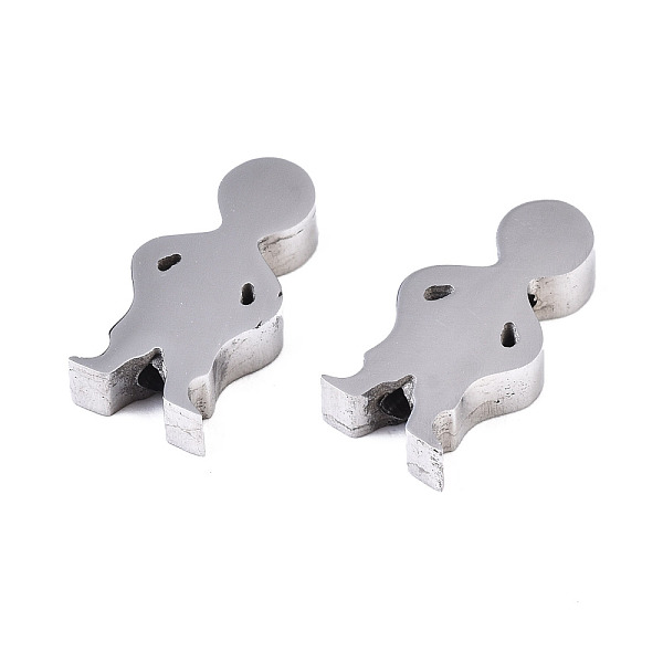 

PandaHall 304 Stainless Steel Beads, Cap Boy, Stainless Steel Color, 14.5x7x3mm, Hole: 1.8mm 304 Stainless Steel Human