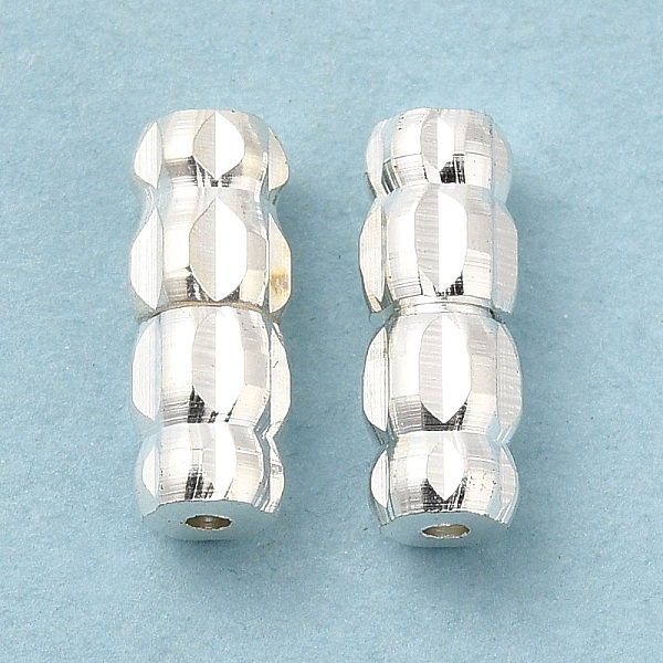 

PandaHall Brass Screw Clasps, Silver, 10x4mm, Hole: 1mm Brass
