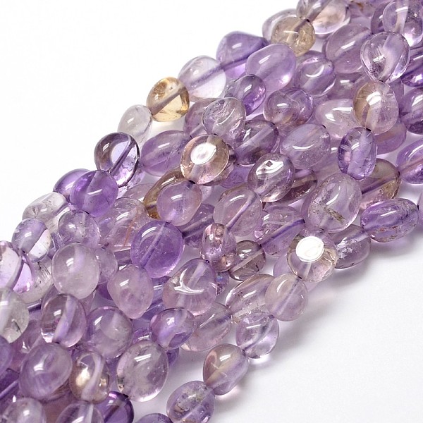 

PandaHall Natural Amethyst Gemstone Nuggets Bead Strands, Tumbled Stone, 5~10x6~7x3~7mm, hole: 1mm, about 14.9 inch~15.7 inch Amethyst...