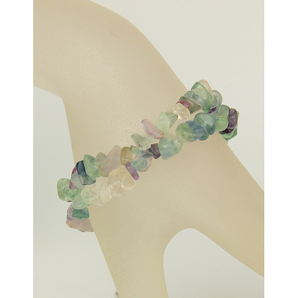 Natural Fluorite Multi-strand Bracelets