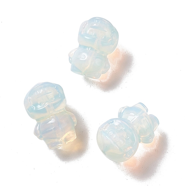 

PandaHall Opalite Beads, Girl, 18.5~20x13.5~14x12.5~13mm, Hole: 0.9~1.2mm Opalite Human