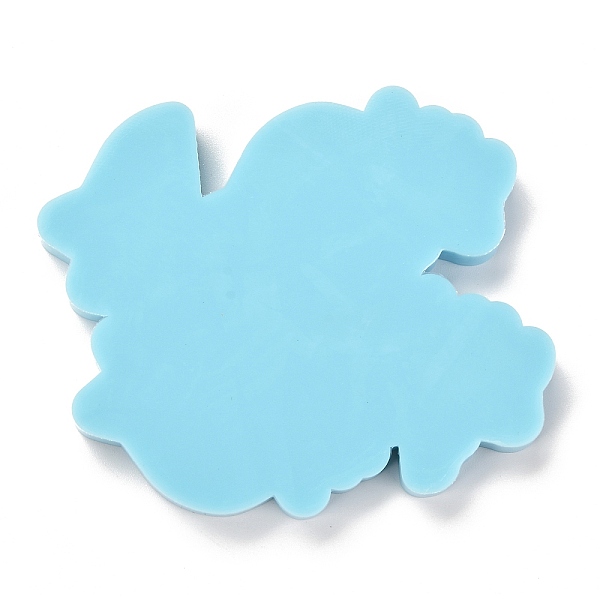 

PandaHall DIY Straw Decoration Silicone Molds, Resin Casting Molds, Clay Craft Mold Tools, Dinosaur, Blue, 72x86.5x10.5mm, Inner Diameter...