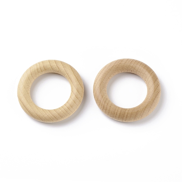 

PandaHall Beechwood Linking Rings, Round Ring, Macrame Wooden Rings, Wheat, 49x10mm, Inner Diameter: 29mm Wood Ring Orange