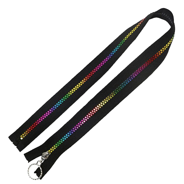 #5 Nylon Coil Zippers Rainbow Zipper Tape
