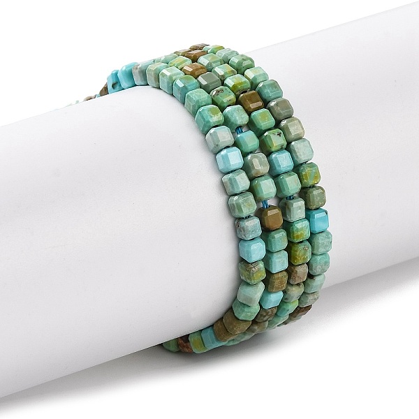 

PandaHall Natural Howlite Beads Strands, Dyed, Faceted Table Cut Cube, Light Green, 2~2.5x2~2.5x2~2.5mm, Hole: 0.6mm, about...