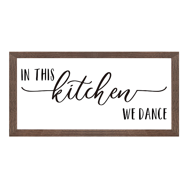 PandaHall Fingerinspire Chemical Fiber Oil Canvas Wall Art, with Walnut Wood Photo Frames, Canvas Print Wall Painting Home Decorations...