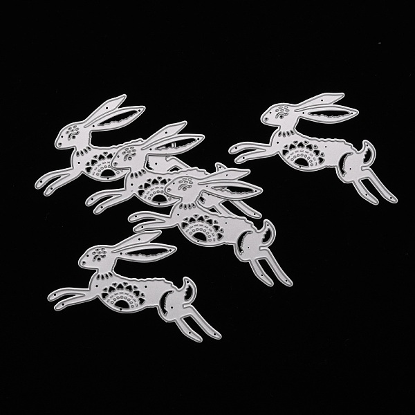 

PandaHall Easter Bunny Carbon Steel Cutting Dies Stencils, for DIY Scrapbooking/Photo Album, Decorative Embossing DIY Paper Card, Matte...