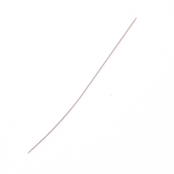 

PandaHall Stainless Steel Pins, for Handmade Necklace Threading, Stainless Steel Color, 55x0.2x0.1mm Stainless Steel