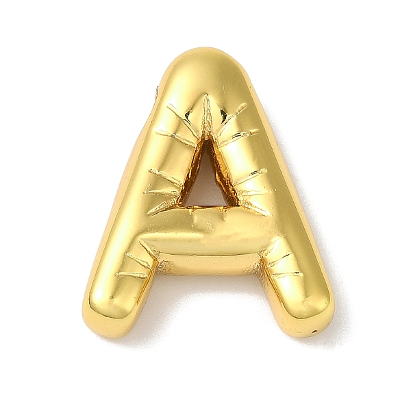 

PandaHall Ion Plating(IP) 304 Stainless Steel Pendants, Letter Charm, Letter A, 20x17x5mm, Hole: 2.5x2mm 304 Stainless Steel Letter A