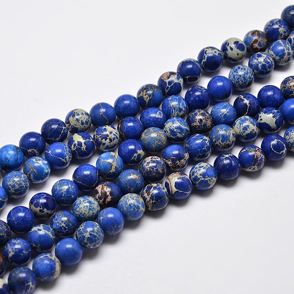 Natural Imperial Jasper Beads Strands