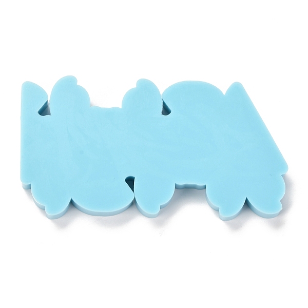 

PandaHall DIY Straw Decoration Silicone Molds, Resin Casting Molds, Clay Craft Mold Tools, Lobster, Blue, 57x105x11mm, Inner Diameter...