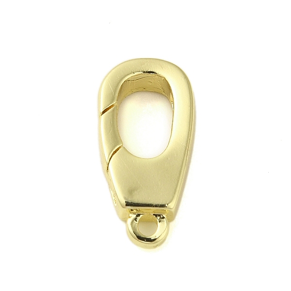 

PandaHall Brass Spring Gate Rings, Golden, 14.5x7x3mm, Hole: 1.4mm Brass