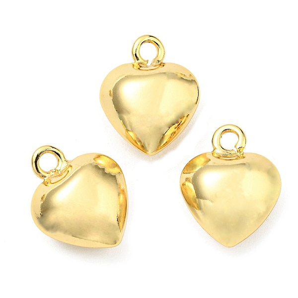 

PandaHall Brass Pendants, Long-Lasting Plated, Lead Free & Cadmium Free, Heart Charm, Real 18K Gold Plated, 14.5x11.5x6.4mm, Hole: 2mm Brass...