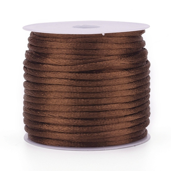 

PandaHall Nylon Thread, Camel, 1mm, about 32.8 yards(30m)/roll. Nylon Brown