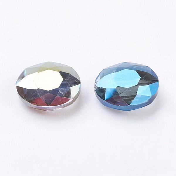

PandaHall Glass Beads, Faceted, Mixed Style, Mixed Color, 16~30x13~30x8.5~11mm, hole: 1mm Glass Others Multicolor