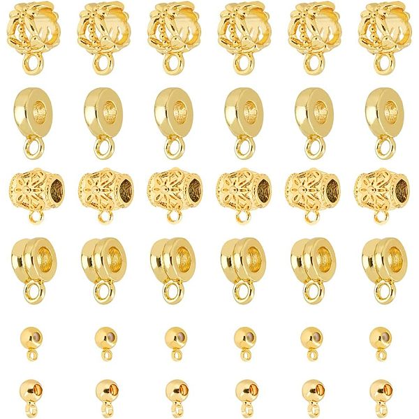 48Pcs 6 Style Brass… - image