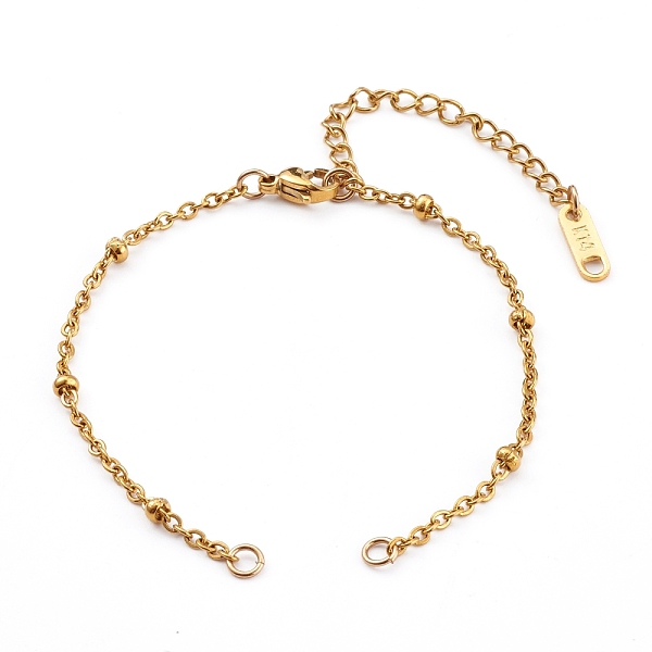 304 Stainless Steel Cable Chains Bracelets Making