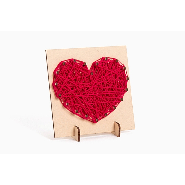 DIY String Art Kit Basteln Für Kinder