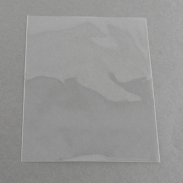 

PandaHall OPP Cellophane Bags, Rectangle, Clear, 15x9cm, Unilateral Thickness: 0.035mm OPP Cellophane Clear