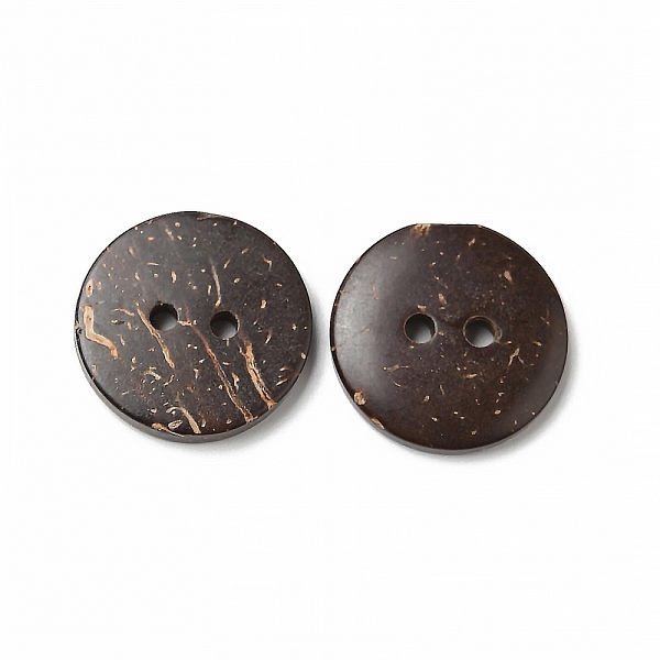 2-Hole Natural Coconut Buttons