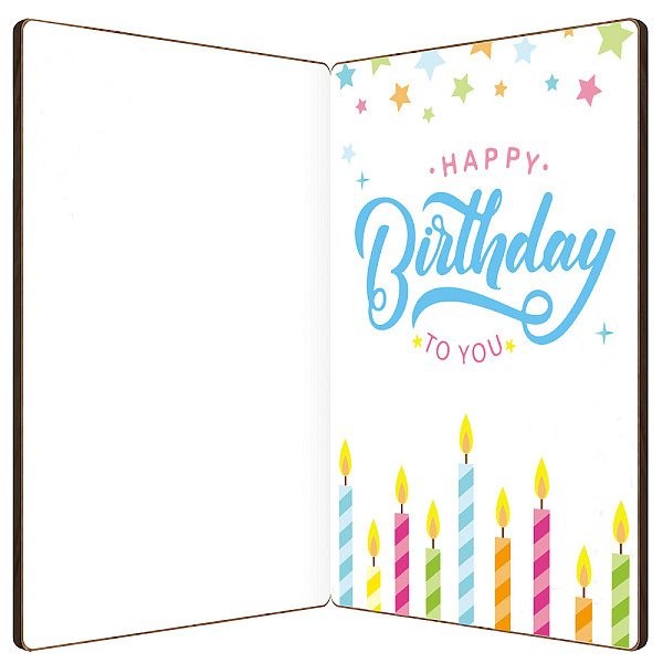

PandaHall Bamboo Greeting Card & Paper Envelope with Bowknot, Rectangle with Hollow Pattern, Cake Pattern, 150~173x110~124x7mm, 2pcs/set..., Orange