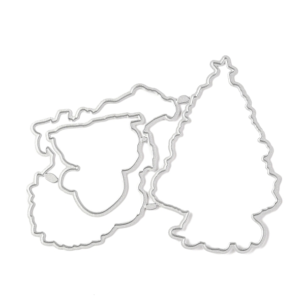 

PandaHall Carbon Steel Embossing Knife Die Cutting for DIY Template, Decorative Embossing DIY Paper Card, Christmas Theme Pattern, Matte...