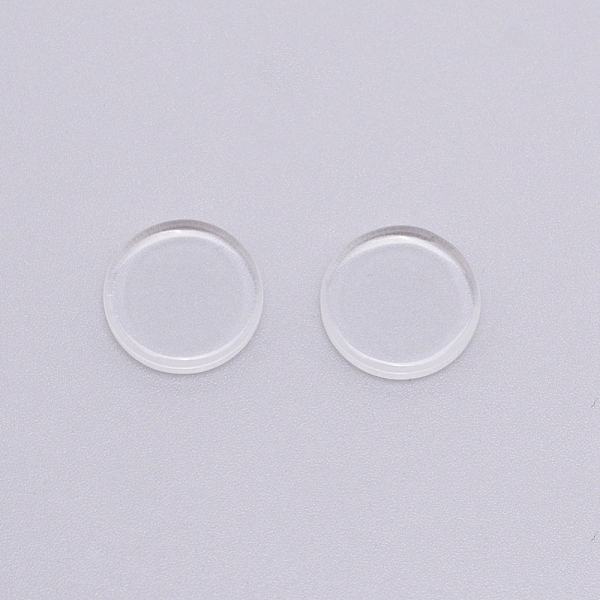

PandaHall Glass Cabochons, Mosaic Tiles, for Home Decoration or DIY Crafts, Flat Round, Clear, 15x2.5mm, 2699pcs/3103g Glass Flat Round...