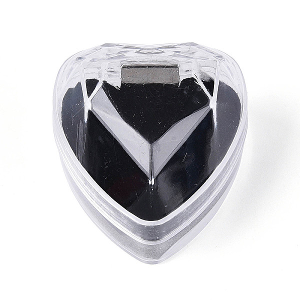 Valentine's Day Transparent Acrylic Ring Storage Boxes