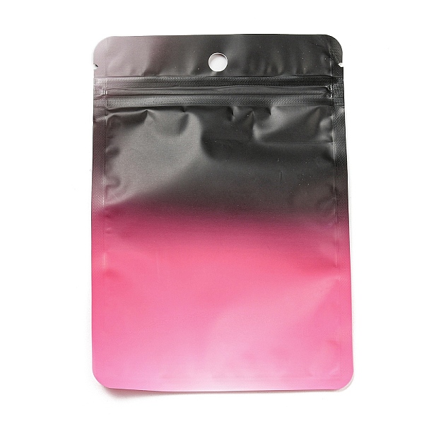 

PandaHall Gradient Color Plastic Zip Lock Bags, Resealable Packaging Bags, Rectangle, Hot Pink, 15x10.5x0.02cm, Unilateral Thickness: 3.1...