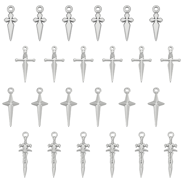 24Pcs 4 Styles 304 … - image