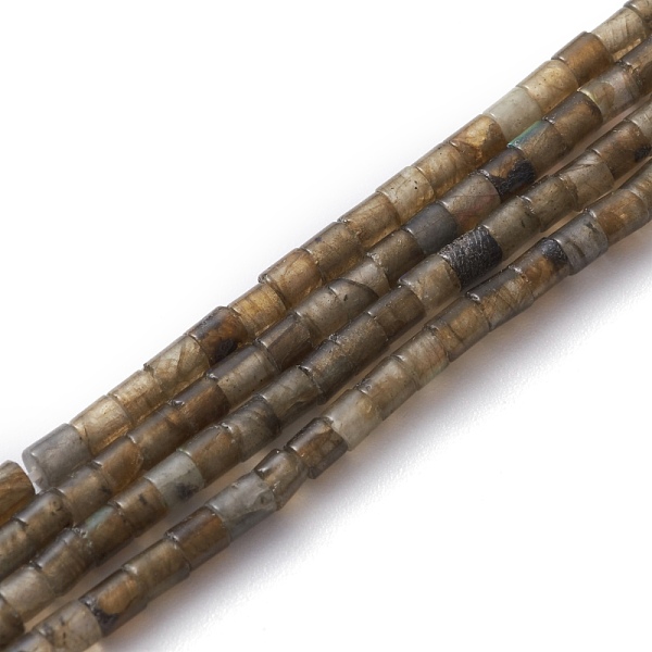 

PandaHall Natural Larvikite Beads Strands, Column, 2x2mm, Hole: 0.8mm, about 154~160pcs/strand, 15.16~15.75 inch(38.5~40cm) Larvikite Column