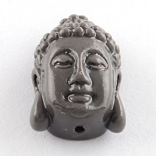 

PandaHall Dyed Buddha Head Synthetical Coral Beads, Mixed Color, 15x10x7mm, Hole: 1mm Synthetic Coral Human Multicolor