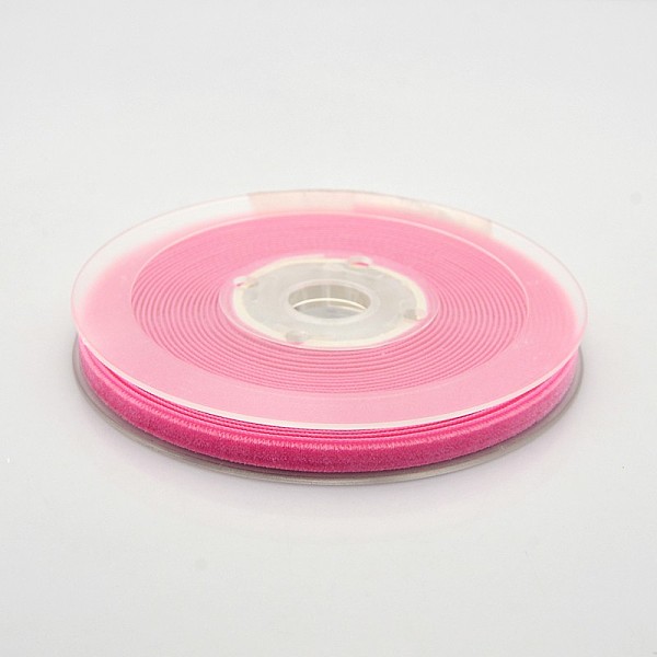 

PandaHall Polyester Velvet Ribbon for Gift Packing and Festival Decoration, Hot Pink, 1/4 inch(7mm), about 70yards/roll(64m/roll) Velvet...